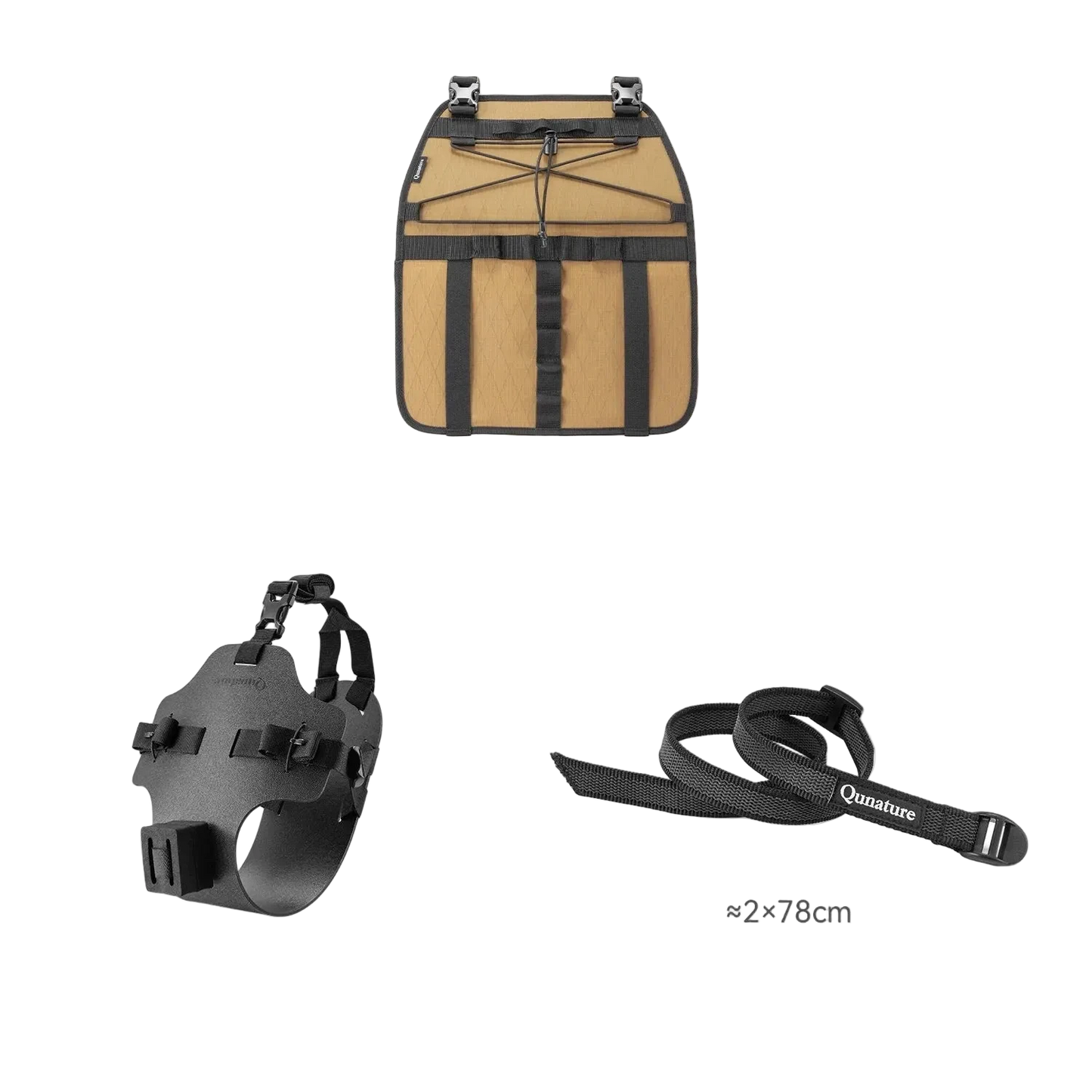 VELORIUM DualMount — Support Avant & Arrière Modulaire by Qunature